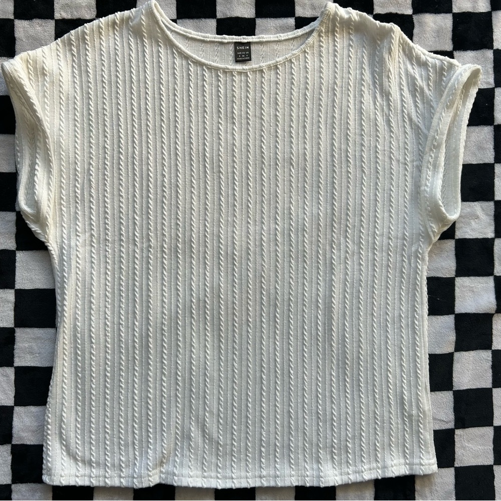 SHEIN Batwing Top